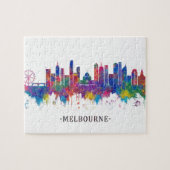 Melbourne Australia Skyline Puzzle (Horizontal)