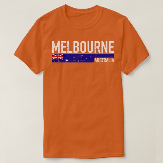 Melbourne Australia T-Shirt (Design vorne)