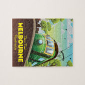 Melbourne Australia Tram Puzzle (Horizontal)