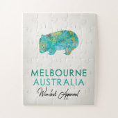 Melbourne Australia Wombat Puzzle (Vertikal)