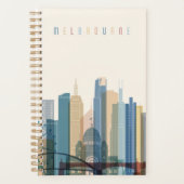 Melbourne, Australien | City Skyline Planer (Vorderseite)
