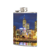 Melbourne, Australien. Der Blick auf die 2 Flachmann (Links)