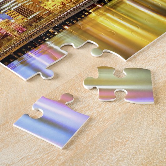 Melbourne, Australien. Der Blick auf die 2 Puzzle (Seite)