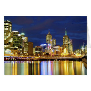 Melbourne, Australien. Die Aussicht auf die 2