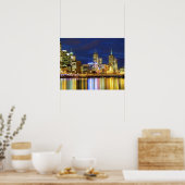 Melbourne, Australien. Die Aussicht auf die 2 Poster (Küche)