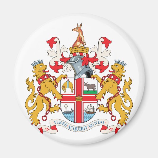 Melbourne, Australien Magnet (Vorne)