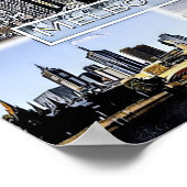 Melbourne - Australien - Mosaik - Poster (Ecke)