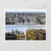 Melbourne - Australien - Mosaik - Postkarte (Vorderseite)
