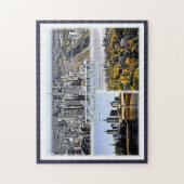 Melbourne - Australien - Mosaik - Puzzle (Vertikal)