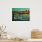 Melbourne Australien Poster (Küche)