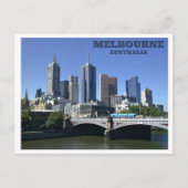 Melbourne - Australien Postkarte (Vorderseite)