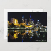 Melbourne, Australien Postkarte (Vorne/Hinten)