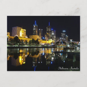 Melbourne, Australien Postkarte