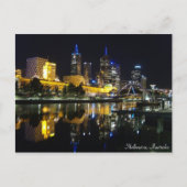Melbourne, Australien Postkarte (Vorderseite)