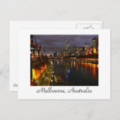 Melbourne, Australien Postkarte (Vorne/Hinten)