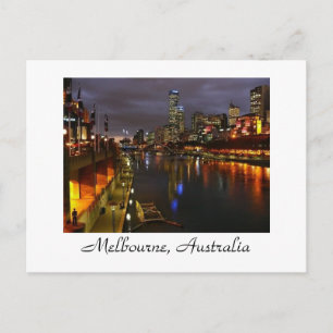 Melbourne, Australien Postkarte