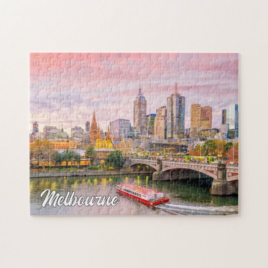 Melbourne, Australien Puzzle (Horizontal)
