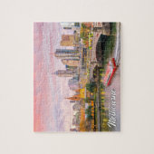 Melbourne, Australien Puzzle (Vertikal)