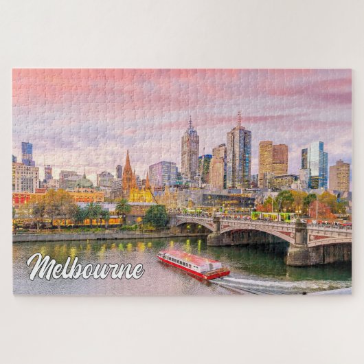 Melbourne, Australien Puzzle (Horizontal)