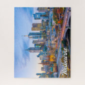 Melbourne, Australien Puzzle (Vertikal)