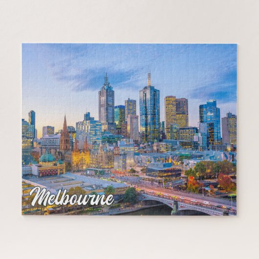 Melbourne, Australien Puzzle (Horizontal)