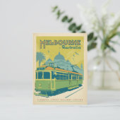 Melbourne, Australien - Trolley Postkarte (Stehend Vorderseite)