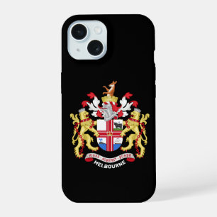 Melbourne, Australien - Wappen iPhone 15 Hülle