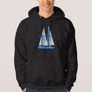 Melbourne Beach Florida Coastal Nautical Sailing S Hoodie