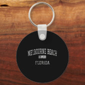 Melbourne Beach Florida Fl Vintag Schlüsselanhänger (Vorderseite)