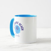 Melbourne Beach Florida Kaffeetasse (Vorderseite Links)