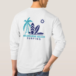Melbourne Beach Florida Surfing T - Shirt