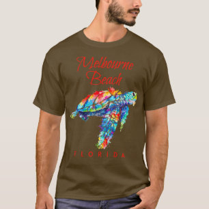 Melbourne Beach Florida Wasserfarbenschildkröte1 T-Shirt
