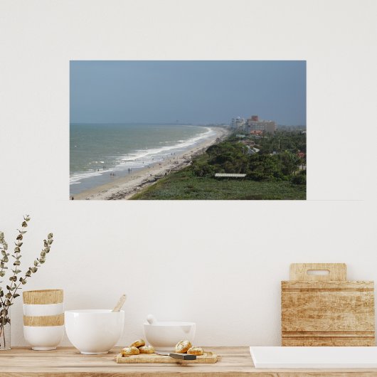 Melbourne Beach Poster (Küche)