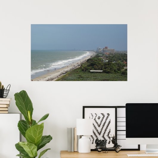 Melbourne Beach Poster (Heimbüro)