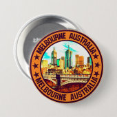 Melbourne Button (Vorne & Hinten)