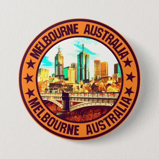Melbourne Button (Vorderseite)