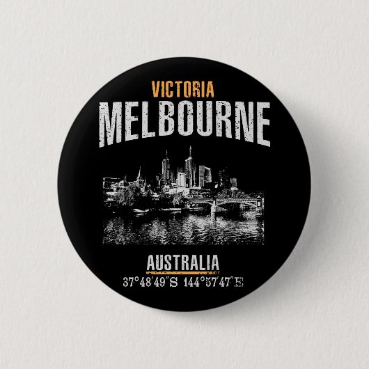 Melbourne Button (Vorderseite)