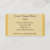 Melbourne CBD Queens Bridge City Lights Visitenkarte (Rückseite)