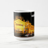 Melbourne City by Night - Tasse (Mittel)