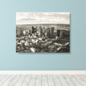 Melbourne City Leinwanddruck (Insitu (Holzboden))