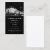 Melbourne City Skyline - Visitenkarte (Vorne/Hinten)