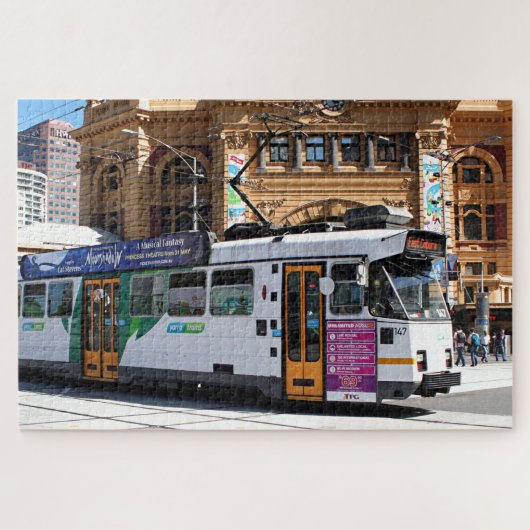 Melbourne City tram, Victoria, Australien 2 Puzzle (Horizontal)
