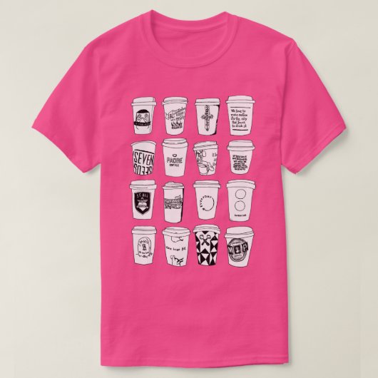 Melbourne Coffee T-Shirt (Design vorne)