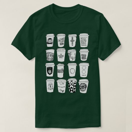 Melbourne Coffee T-Shirt (Design vorne)
