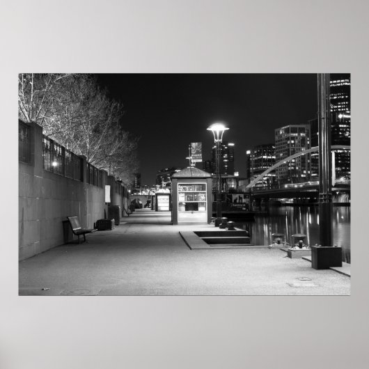 Melbourne Corner Print Poster (Vorne)