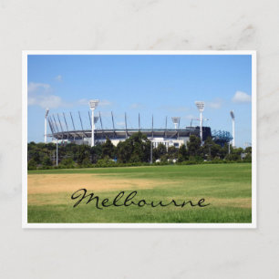 Melbourne-Cricket-Boden Postkarte