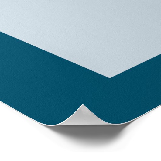 Melbourne Dark Blue City Map Poster (Ecke)