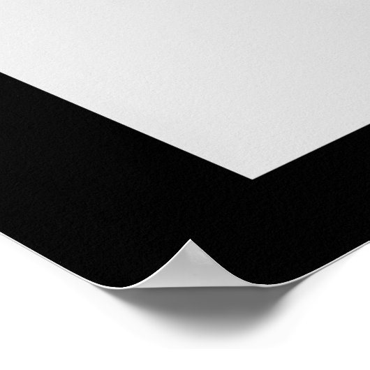 Melbourne Dark City Map Poster (Ecke)