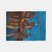 Melbourne Fleecedecke (Vorderseite (Horizontal))