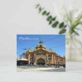 Melbourne Flinders Postkarte (Stehend Vorderseite)